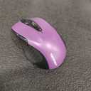 TECKNET Wireless Mouse, 2.4G Ergonomic Optical Mouse, Computer Mouse for Laptop, PC, Computer, Chromebook, Notebook, 6 Buttons, 24 Months Battery Life, 2600 DPI, 5 Adjustment Levels - Purple