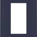Dark Navy Blue Outlet Covers Decorator Single Rocker Light Switch Covers Decorative Deep Sea Blue 1 Gang Gfci Wall Plate Cover Electrical Receptacle Switch Plate Cover Plug Faceplate Decor