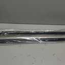 Ivilon Tension Curtain Rod - Spring Tension Rod for Windows or Shower, 36 to 54 Inch. Black