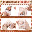 Loopeer 24 Set Christmas Car Air Fresheners Bulk Friendsmas Gnome Scented Hanging Ornament with Thank You Cards Gnome Car Air Fresheners Gift for Friends Home Christmas Party Decor