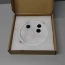 Moreast 8-Inch Natural Grey Marble Tray | Decorative Stone Rounds for Jewelry, Perfume & Bathroom Essentials | Vanity, Dresser & Kitchen Counter Organizer, 8"