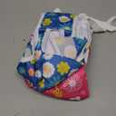 Jollywoods 3 Pack Washable Female Dog Diaper Onesie Sanitary Pantie with Adjustable Suspender, Reusable Fixed Doggie Diapers, Super Absorbent Leakproof for Large Dog in Heat Cycle, L