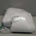 Christmas Fake Snow Blankets 2.3 x 6.6 Ft Snow Blanket Roll Fake Snow Decoration Fake Snow for Crafts Fake Snow for Crafts Artificial Snow Carpet, 3.3 Ft Fairy Lights for Party (Low Density, 2 Pcs)