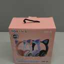 TOKANI Kids Bluetooth Wireless Over-Ear Cat Ear Headphones with Microphone for Kids Teens Adults (Black)