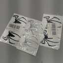 2PCS 3D Spider Emblem Car Sticker Metal Chrome Silver Spider Badges Sticker for Universal Car Vehicle, Truck, Motorcycle, RV, Scooter, SUV, Door, Window for Headphone Decorations(Silver-B0C22ZMFK8)