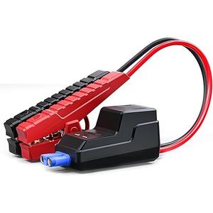 VTOMAN Portable Replacement Jumper Cable,10 Safety Protections 12V Car Booster Clamp Cable for X1,X3,X5,X7,V10,V10 Pro Jump Starter, Car Jump Start Battery Booster Cable