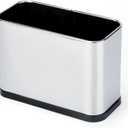 Universal Cat Litter Scoop Holder, Stainless Steel Cat Scooper Caddy for Litter Box, Durable Scoop Stand Metal Trash Container Suitable for Most Metal and Plastic Waste Scoops