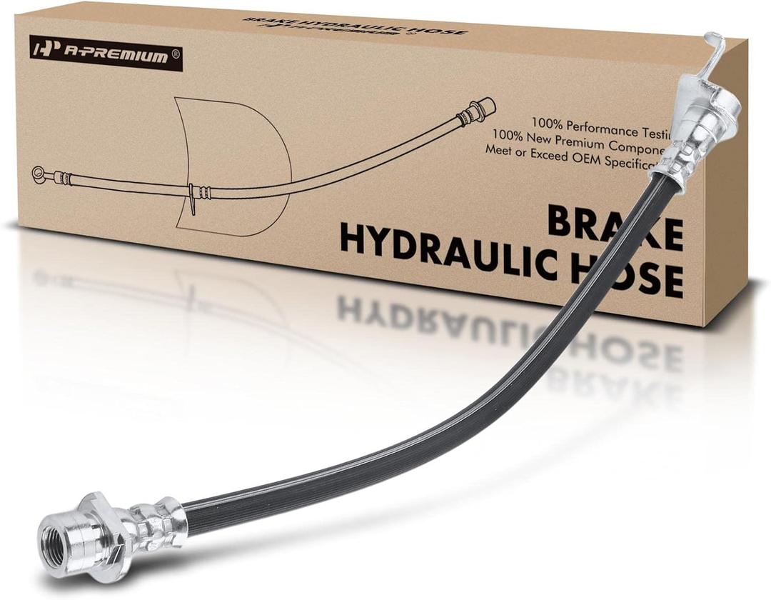 A-Premium Rear Passenger Brake Hydraulic Hose Compatible with Select Acura Models - RL 2005 2006 2007 2008 2009 2010 2011 2012 - Replace# 01466SJA000 A-Premium Rear Passenger Brake Hydraulic Hose Compatible with Select Acura Models - RL 2005 2006 2007 2008 2009 2010 2011 2012 - Replace# 01466SJA000