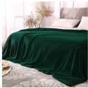 BEDELITE Fleece Blanket King Size Blankets for Bed, Luxury Plush Cozy Fuzzy Blanket 108x90 inches, Super Soft Warm Lightweight Throw Blanket All Seasons Suitable, Forest Green
