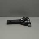 Jextra Pintle Hitch 15 ton with 2 Inch Hitch Ball Suitable for 2 Inch Pintle Hitch Receiver and Hitch Receiver Pin Lock Black Powder Coat 33000LB