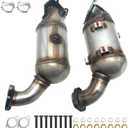 Catalytic Converter Replacement for 2011-2014 Dodge Grand Caravan/Journey 3.6L, 2011-2014 Chrysler Town&Country/200, 2012-2014 Ram C/V 3.6L (EPA Compliant)