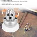 Ball Vise Engraving Setting Tool, 360-DEGREE Rotation Professional Ball Vise with Base Attachment Block, Jewelry Engraving Vise Engraver Tool for Stone Setting, Small Engravings & Other Precision Work
