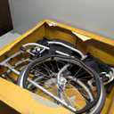 Karman K-2512 19.8 lbs Ultra Light Ergonomic Wheelchair with Removable Footrest, Fixed Axle