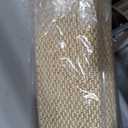 LazBlinds No Drill Bamboo Roman Shades, 32" W x 48" H, Star-Beige