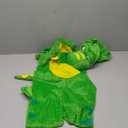 Morph Green Dinosaur Costume Kids, T-Rex Costume with Attached Feet/Tail - Quality Dino Outfit, 3-4Y