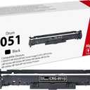 1-Pack 051 Drum Unit (No Toner Cartridge) : Cartridge 051 Black (2170C001) Replacement for 051 ImageCLASS LBP161dw MF263dw MF264dw MF266dw Printer