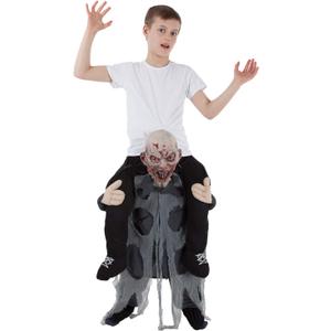Morph Zombie Piggyback Kids Costume, Zombie Costume Boys, Piggyback Costumes for Kids, Boys Halloween Costumes
