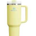 STANLEY Quencher H2.0 Tumbler with Handle and Straw 40 oz | Flowstate 3-Position Lid | Cup Holder Compatible for Travel | Insulated Stainless Steel Cup | BPA-Free | Pomelo