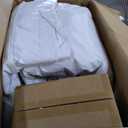 White Bounce House, PVC Materials, Bounce House for Kids 3-6 Blower Included, Bouncy House with Slide, 11ft L x 8ft W x 6.5ft H, Bouncy Castle Indoor Outdoor