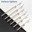 Knobonly 30 Pack Satin Nickel Finish Cabinet Pulls-7-1/2in Hole to Hole, Stainless Steel Boss Bar Kitchen Cabinet Handles and Knobs|Bedroom Closet Durable Modern Pulls