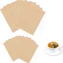 200pcs Disposable Loose Leaf Tea Bags, Empty Tea Filter Bags Infuser Sachets Unbleached Tea Bag with Drawstrings for Steeper Coffee Spice(3.54x2.75in, 1.96x2.75in)