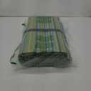 Outdoor/Indoor Rug Plastic Straw Rug Waterproof Portable Outdoor Mat, Easy to Clean and Fold,Perfect for Garden, Patio, Picnic, Decking-Green 6x9Ft