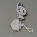 MQOUNY for Magsafe Tripod Stand for iPhone,Portable Pocket Size Selfie Stick with Rechargeable Remote and Metal Ring,Extendable Detachable Cell Phone Tripod Compatible with iPhone/Android (White)