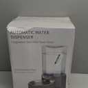 Sfozstra Large Dog Water Dispenser: 7L Automatic Gravity Water Feeder - Less Refills All-Day Water - No Mess Keeps Floors Dry - No Electricity - for Medium Dogs & Multi-Pet Homes - Workday/Pet Station (7L Without Filter, Black)