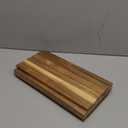 Sofa Arm Tray,Acacia Wood Folding Couch Arm Tray,Sofa Armrest Trays with Anti-Slip Pad for Drinks,Snacks,Phone,Remote Control (Brown)