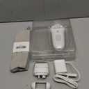 Braun Epilator Silk-pil 7, Hair Removal Device, Women Shaver & Trimmer, Wet and Dry, Wide Head, Includes Shaver Head and Trimmer Comb, SE7-041, Silver, Holiday Gifts for Women