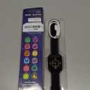 Phyulls Smart Watch for Kids, Smart Watch Toys with 39 Games Camera Video Recorder Music Alarm Calculator Calendar Flashlight Stopwatch Pedometer Gift Toys for 3-12 Years Old Boys and Girls (Black)