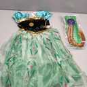 Latocos 10pcs Light Up Princess Costume for Girls Kids Princess Dress Up Cloths for Little Girls Halloween Cosplay Size 36+ months