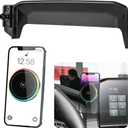 Car Magnetic Phone Mount for Mitsubishi Outlander 2022 2023 2024 （ 9 inch Screen ） Auto Interior Accessories Best Cellphone Holder Fast 15W Wireless Charger Cell Phones Charging Stand