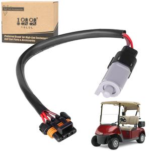 10L0L Accelerator & Brake Pedal Switch for EZGO RXV Electric & Gas Golf Cart, with Jumper Harness, OEM# 607605 610668 606711 612889 615747