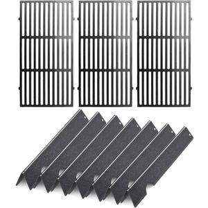 Grill Replacement Parts for Weber Genesis II 400, Genesis II LX 400 Series II E-410 E-435 S-410 GBS S-435 S-440 LX E/S-440 Series Gas Grills, Grates Flavorizer Bars For Weber 66097 66089 66033 66796