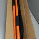 2PK Steel Telescopic Adjustable 3rd Hand Support System, Supports up to 154 lbs, Extends from 49 Inch to 114 Inch for Construction Rods, Cabinet Jacks, Cargo Bars, Drywalls