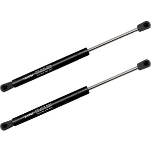 4053 7.5 Inch 25 Lbs Truck Camper Shell Gas Shocks Struts Lift Support Gas Spring for Truck Cap Window Leer Topper Camper Shell Tool Box Chest