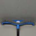 (2025 Upgraded) 20" 2 in 1 Pool Brush Vacuum Head with Swivel Hose Connection & Sturdy Nylon Bristles for Heavy Duty Inground & Above- Ground Pool Cleaning - Connecting 1-1/4" or 1-1/2" Hose (No Pole)