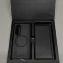 TORRAS Upgraded Magnetic Shockproof for Samsung Galaxy Z Fold 7 Case with Screen Protector, Fit for MagSafe, 4X Military Grade Hinge Protection, Translucent Slim Case for Samsung Z Fold 7, Black