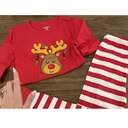 Benaive Matching Family Christmas Pajamas Set Holiday Pjs for Women Men Sleepwear (Multicolor, Reindeer, 6)