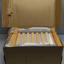 LONTAI Bamboo Wood Under Sink Organizer 2 Pack, Pull Out Cabinet Organizer 2 Tier Under Sink Organizers and Storage with Sliding Drawer Sturdy Easy Assembly for Kitchen Bathroom Undersink, Natural