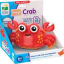 The Learning Journey Crawl About Crab  Musical Crawling Toy for Babies  Interactive Movement Aid with Songs  Developmental Baby Toy for Ages 6+ Months