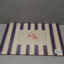 Vintage Striped Rodeo Canvas Wall Art Western Cowboy Rustic Country Retro Horse Painting Picture Wall Decor Mid Century Wild West Farmhouse Poster Artwork for Living Room Bedroom Decorate,Framed (24L''x16W'', Blue lines-Framed)