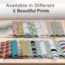 Ruvanti Placemats 100% Cotton 13x19 Inch, Dining Table Placemats Set of 6, Modern Place Mats for Dining Table Decor, Kitchen & Table Linens, Coffee Mat for Christmas Dinners - Faded