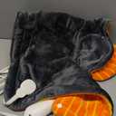 VAAGHANM Heating Pad: Electric Heat Pad for Neck & Shoulders & Back - Weighted Instant Heating Pads-6 Heat Options & 6 Auto Timer Mode- Gifts for Mom Women-Grey