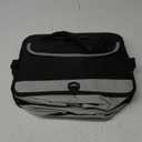Trunk Organizer for Car, 95L Large Capacity Storage with Non-Slip Bottom Strips and 2 Retractable Straps, Cargo Organizer for Suv, Truck, Sedan, Waterproof Portable Car Organizers for Women Men (Black Gray)