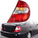 munirater Tail Light Rear Lamp Passenger Side Replacement for Camry 2002-2004