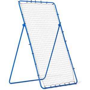 The Original Fully Adjustable 7x4 Feet Volleyball Rebounder Net from Anything Sports - Practice Sets, Spikes and Digs at Any Angle from Home, Blue