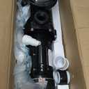 VIVOHOME 2.0 HP Self-Priming In-Ground Swimming Pool Pump Dual Speed 2" 1.5" and 1.25'' Inlet/Outlet 230V Energy Saving w/Strainer Basket Black