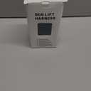 Adjustable Dog Lift Harness Dog Sling for Large Dogs Hind Leg Support Soft Lift Support and Rehab Harness for Weak Rear Legs, Helps Senior, Injured, Disabled and After ACL Surgery Dogs Large (Black)